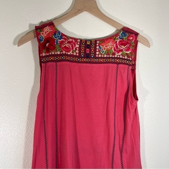 Johnny Was Rina V-Neck Embroidered Tunic XS - Picture 10 of 11